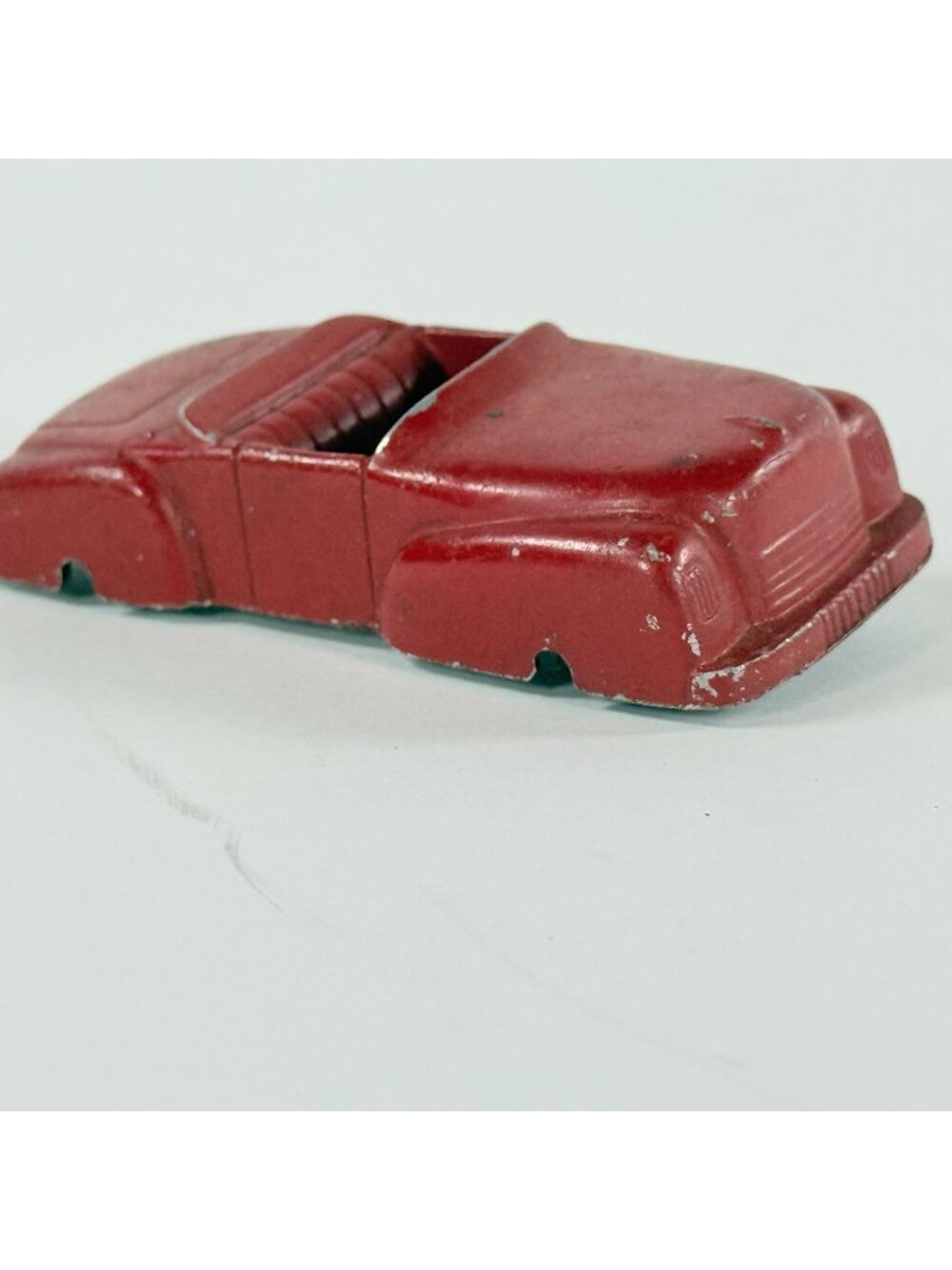 Vintage Slik Toy Lansing #9701 1950s Red Diecast Aluminum Convertible Car